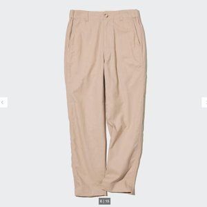 Linen Cotton Tapered Pants